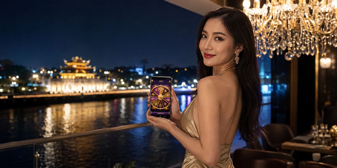 Người dùng tại Huế truy cập nền tảng giải trí trực tuyến trên điện thoại di động